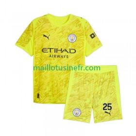 Maillot de Foot Manchester City Gianluigi Donnarumma 25 Gardien Troisième 2025-26 - Enfant